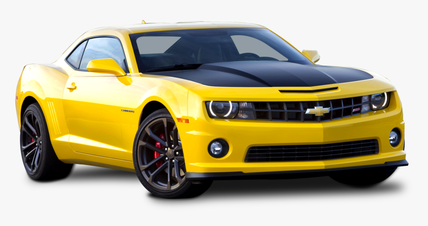 Chevrolet Camaro - Yellow Camaro Red Calipers, HD Png Download, Free Download