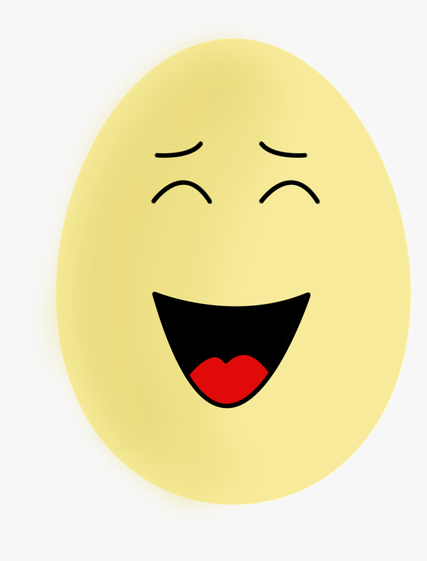 Egg, Eggs, Egg Yellow, Smiley Face, Eggs Drawn - Huevo Con Cara Png, Transparent Png, Free Download