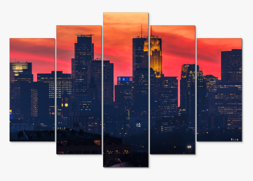 Minneapolis Sunset - Metropolitan Area, HD Png Download, Free Download