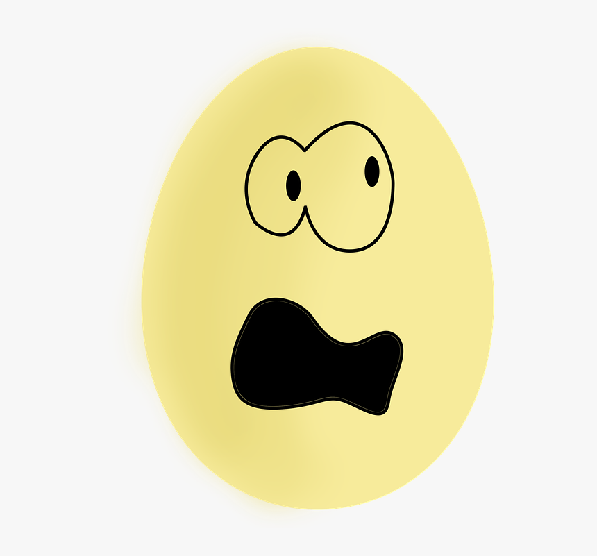 Egg, Eggs, Egg Yellow, Smiley Face, Eggs Drawn - Huevo Con Cara Png, Transparent Png, Free Download