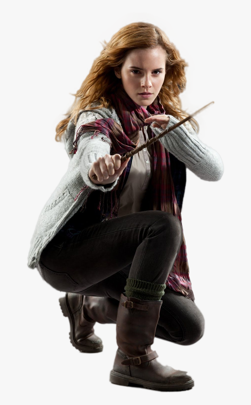 Hermione Granger White Background Png Download Harry - Harry Potter Hermion...