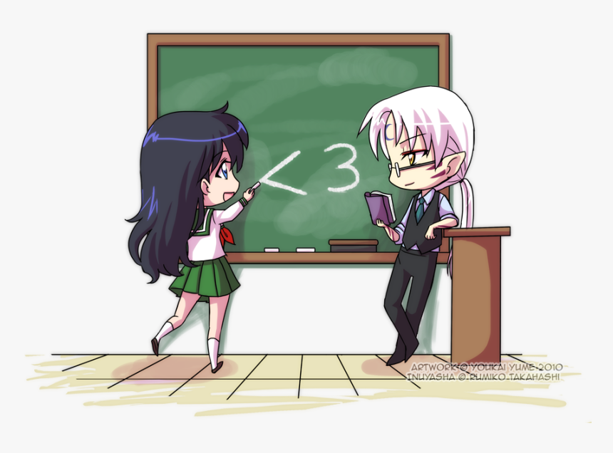 Writing On Chalkboard Anime, HD Png Download, Free Download