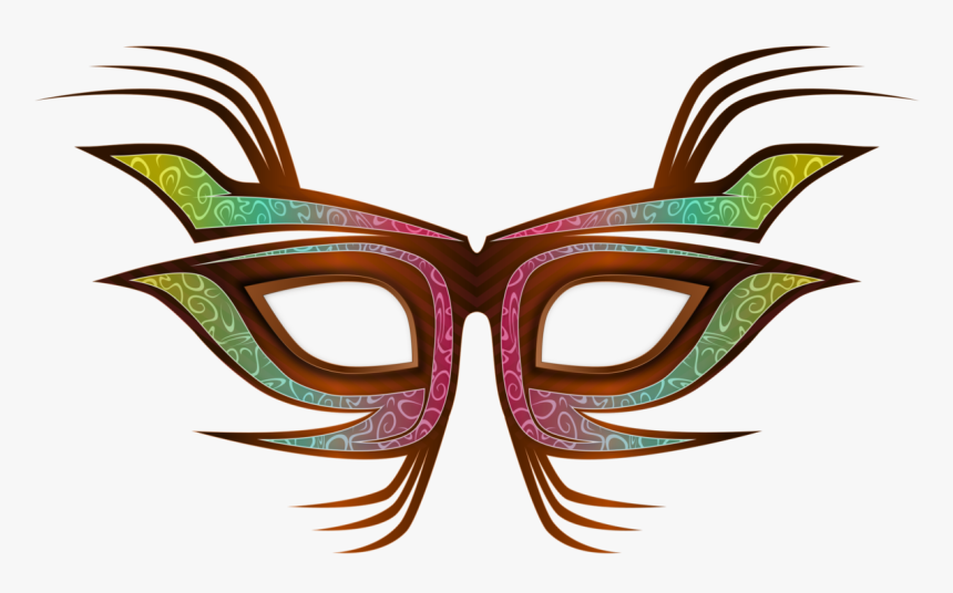 Butterfly,art,mask - Party Mask Clip Art, HD Png Download, Free Download