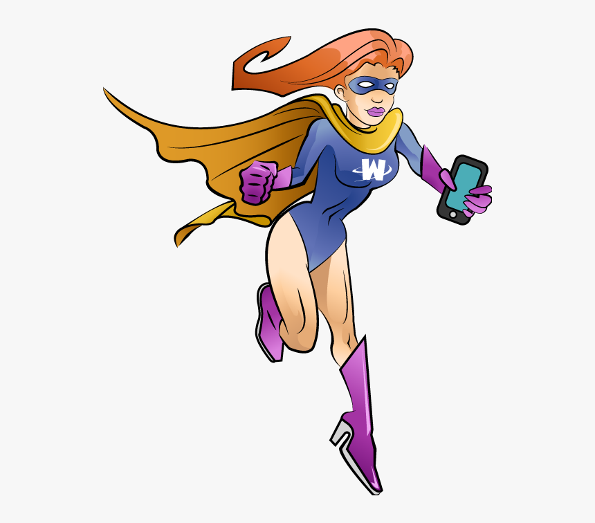 Superwoman Image Gallery Of Super Woman Clipart - Girl Super Villain Cartoon, HD Png Download, Free Download