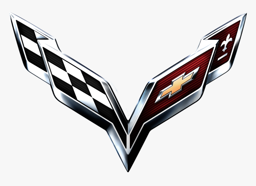 Collection Of Free Corvet Clipart Cool Car - Corvette Logo, HD Png Download, Free Download