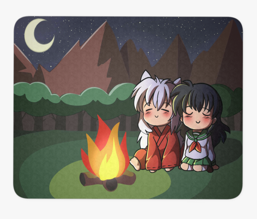 Inuyasha Y Kagome En Pequeños, HD Png Download, Free Download