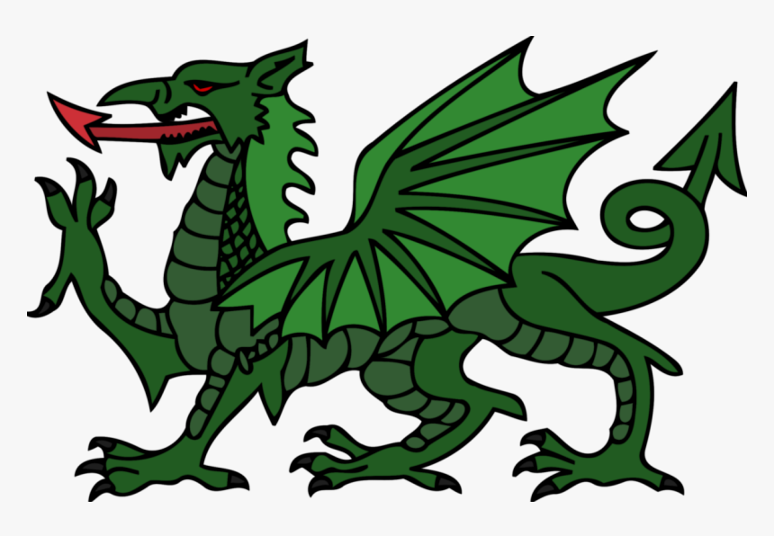 Line Art,tree,dragon - Green Dragon Clipart, HD Png Download, Free Download