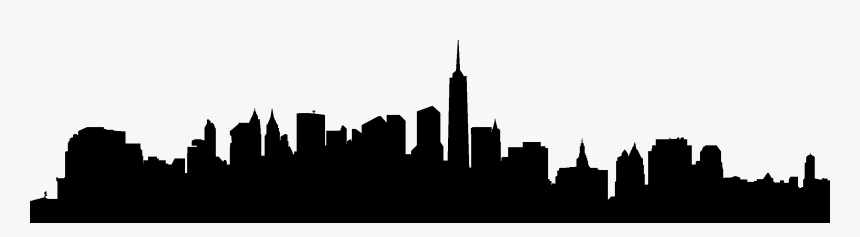 City Skyline Silhouette 02 Vector Eps Free Download, - City Skyline Silhouette Transparent, HD Png Download, Free Download