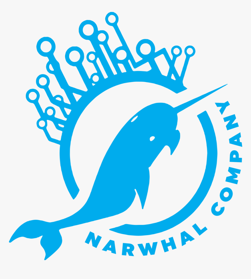 Narwhal Clipart Easy - Illustration, HD Png Download, Free Download