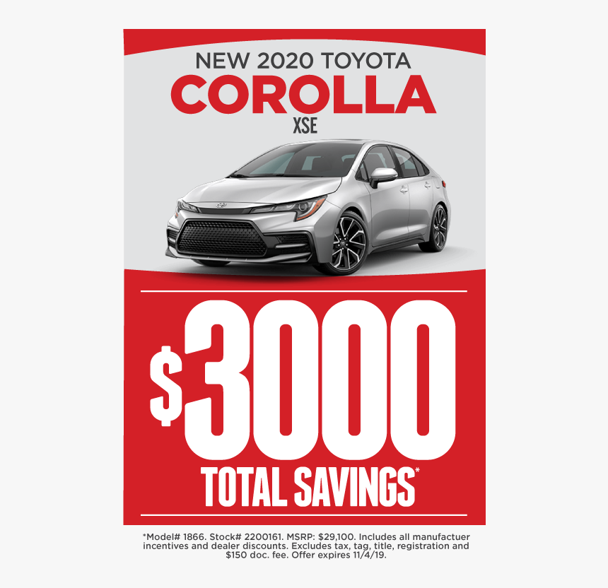 New Toyota Corolla - Toyota, HD Png Download, Free Download