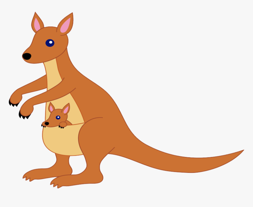 Kangaroo Cartoon Png Free Download - Clipart Picture Of Kangaroo, Transparent Png, Free Download