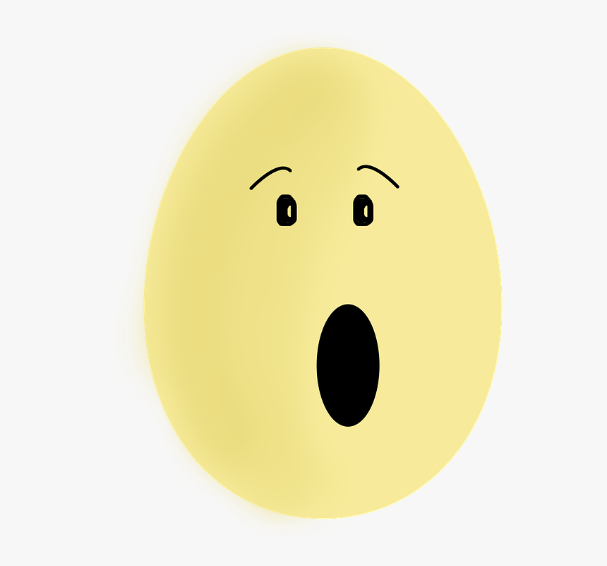 Egg, Eggs, Egg Yellow, Smiley Face, Eggs Drawn - Circle, HD Png Download, Free Download