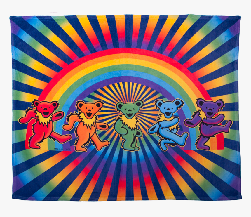 Grateful Dead Bear Background, HD Png Download, Free Download