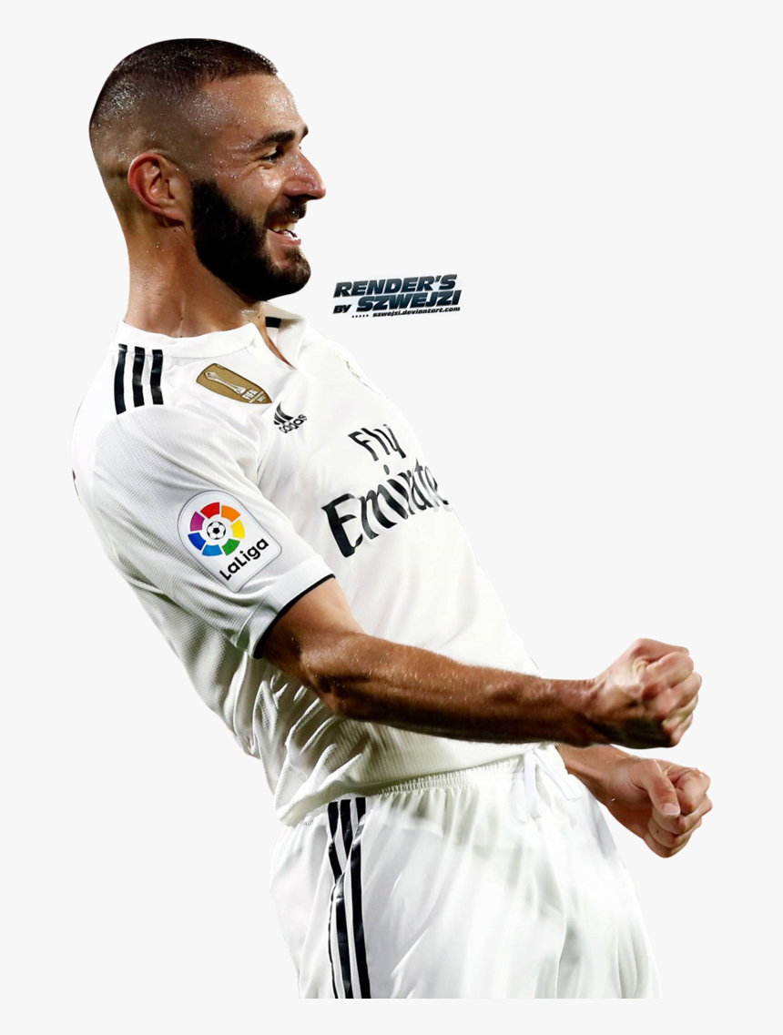 Karim Benzema Png By Szwejzi - Karim Benzema Png 2019, Transparent Png, Free Download