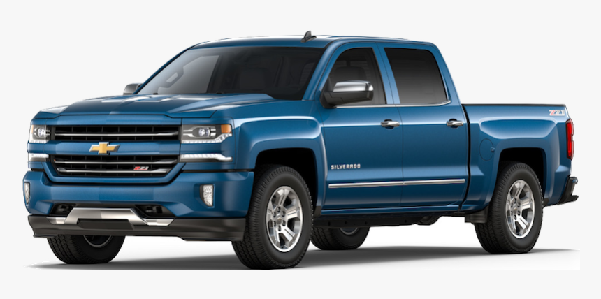 Silverado 1500 On Hd - Chevy Silverado Blue 2017, HD Png Download, Free Download