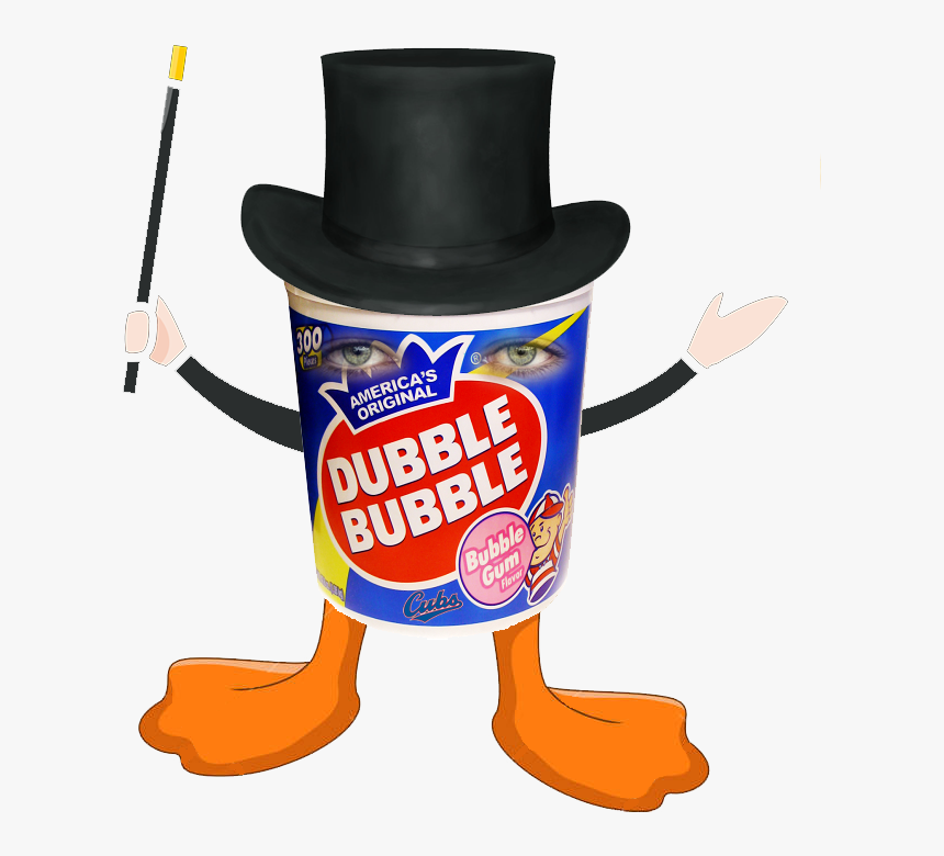 "i"m Envisioning The Gum Bucket As The Body Complete - Dubble Bubble Gum, HD Png Download, Free Download