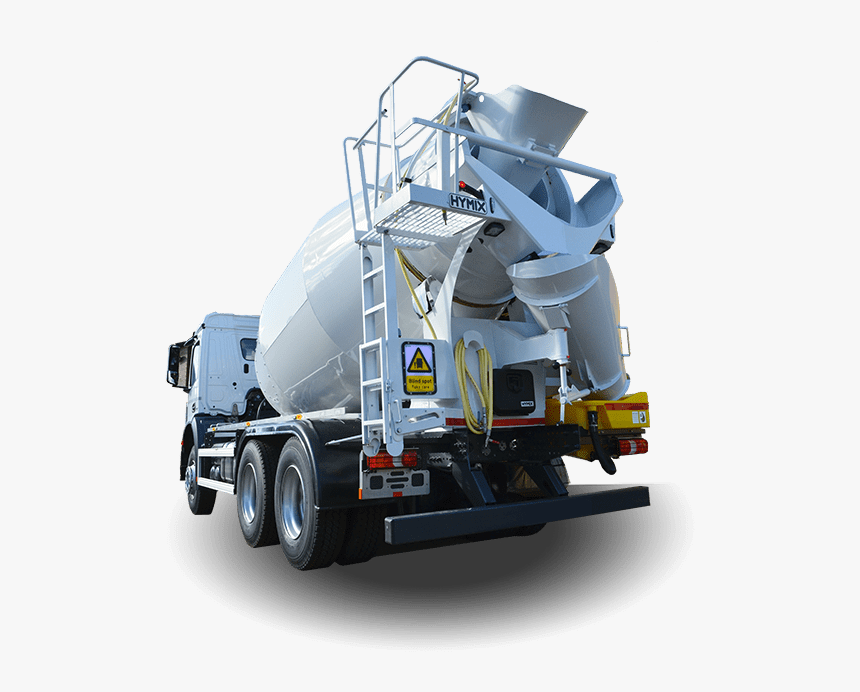 Hymix P2 Concrete Mixer - Trailer Truck, HD Png Download, Free Download
