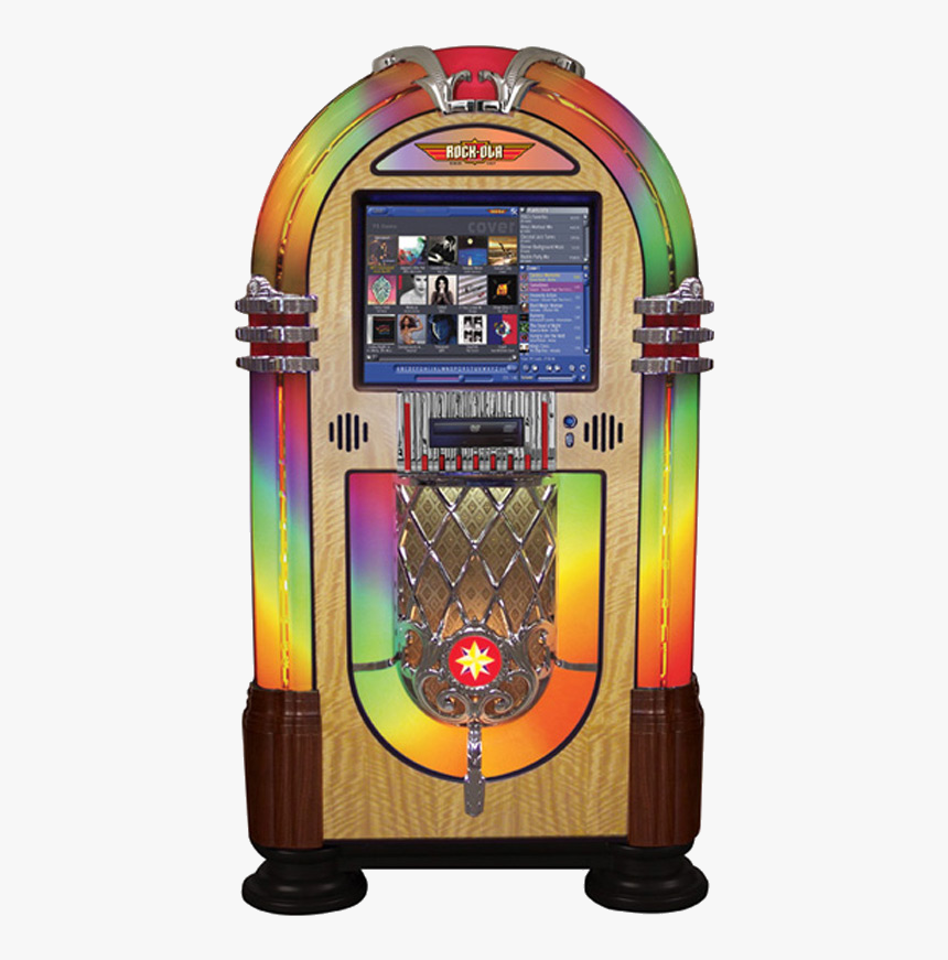 Rock-ola Music Center - Rock Ola Nostalgic Music Center Jukebox, HD Png Download, Free Download