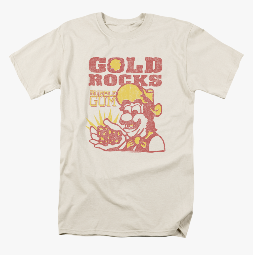 Gold Rocks Dubble Bubble T-shirt - Vintage Candy T Shirt, HD Png Download, Free Download