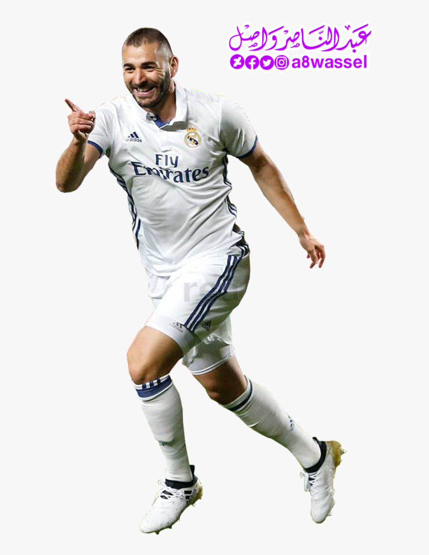 Karim Benzema , Png Download - Benzema Real Madrid Png, Transparent Png, Free Download