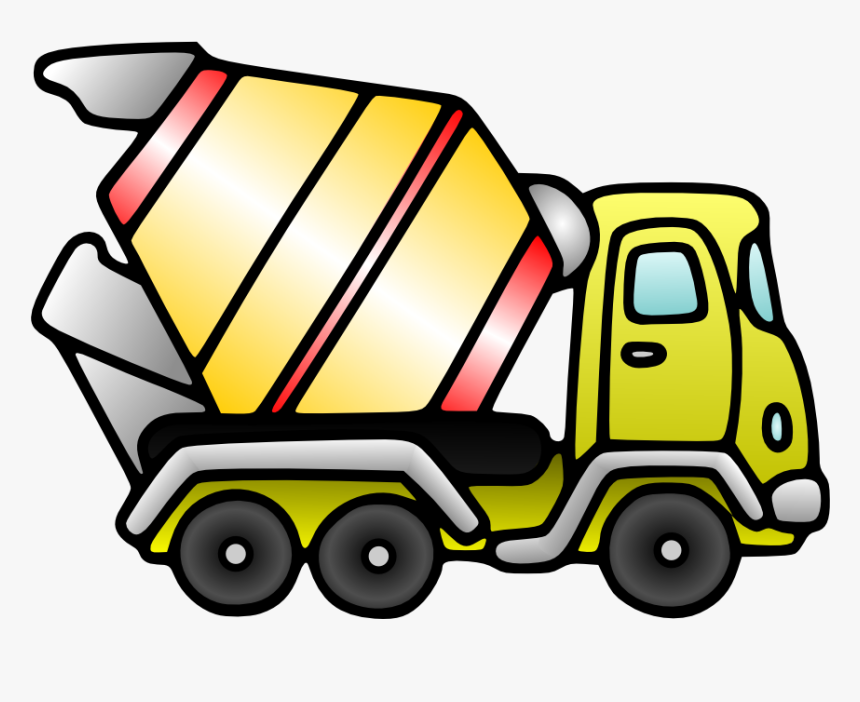 Mixer Truck Svg Clip Arts - Mixer Truck Clip Art, HD Png Download, Free Download