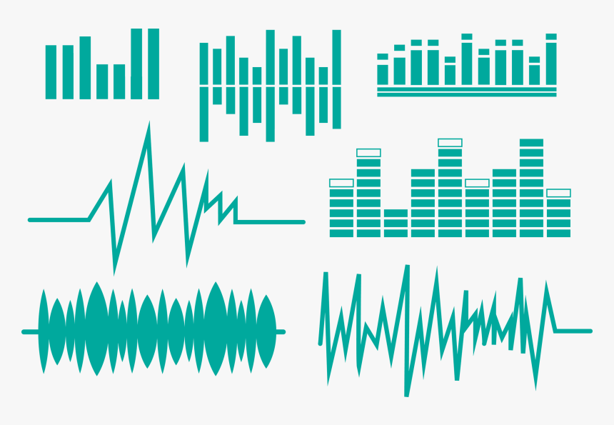 Transparent Modern Png - Simple Sound Wave Vector, Png Download, Free Download