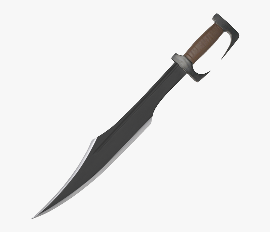 Black Spartan Warrior Sword - Movie Swords, HD Png Download, Free Download