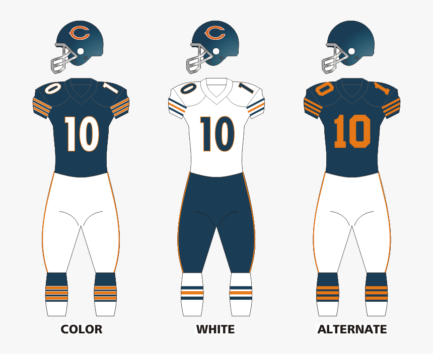 Ch Bears Uniforms - Bears Home And Away Jerseys, HD Png Download, Free Download