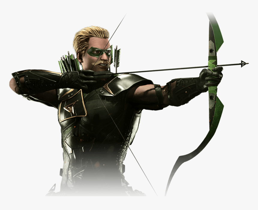 Green Arrow Dc Png - Green Arrow Injustice 2 Png, Transparent Png, Free Download