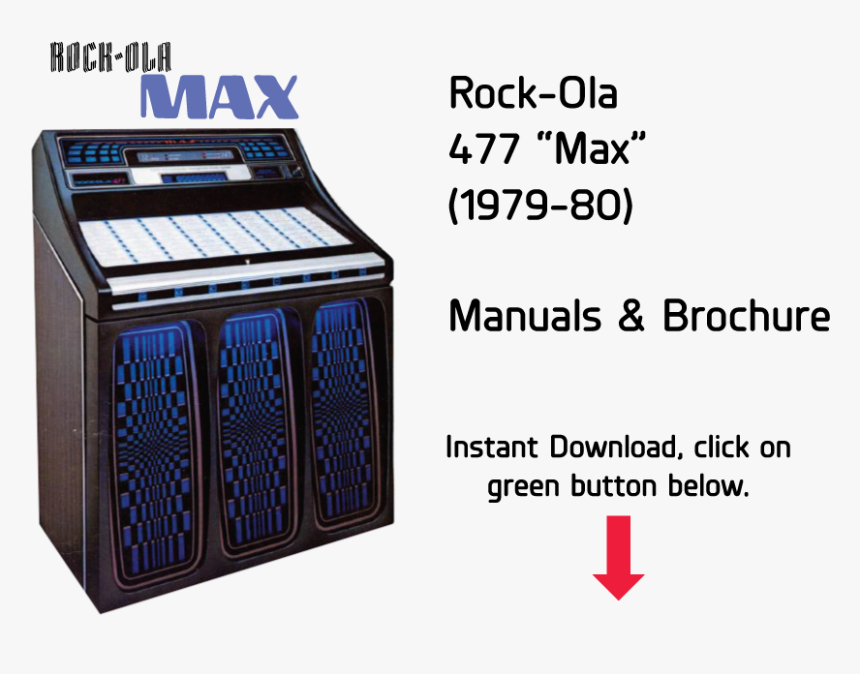 Rock Ola 451 Jukebox, HD Png Download, Free Download