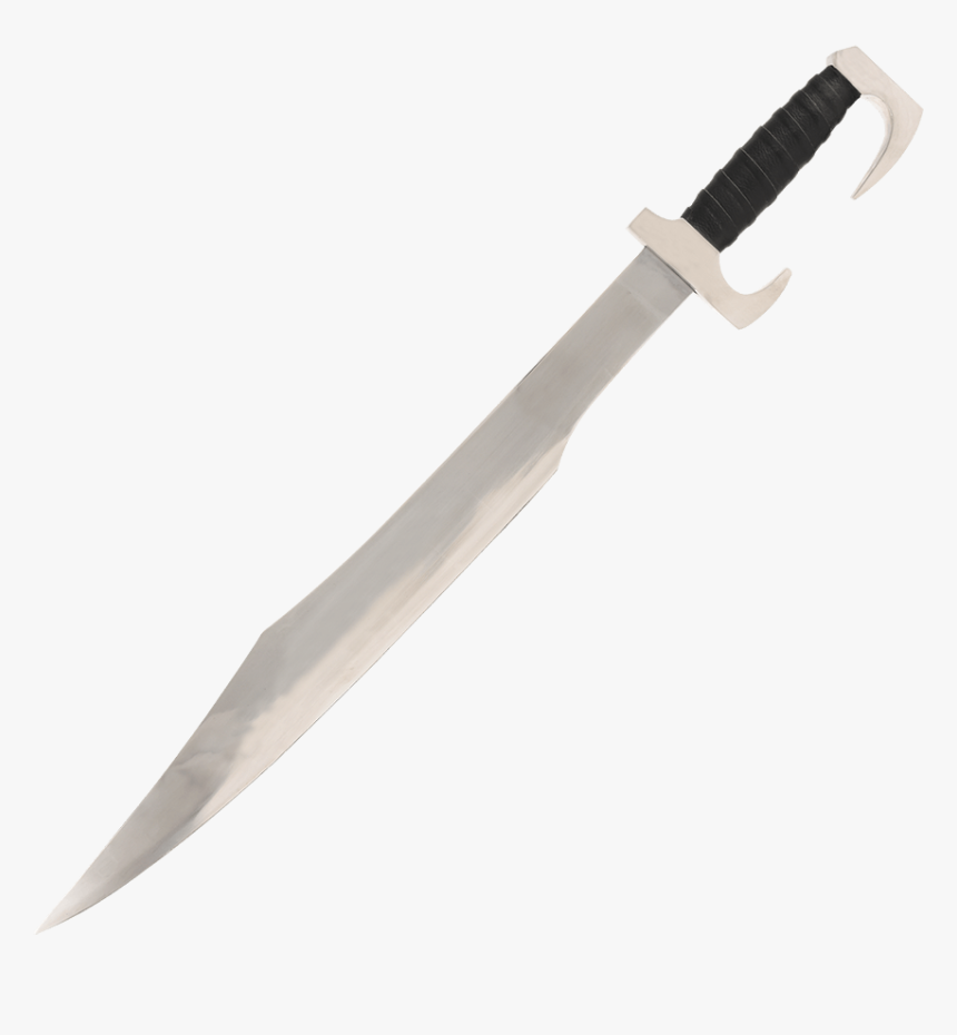 Spartan Sword With Scabbard - Bowie Knife, HD Png Download, Free Download