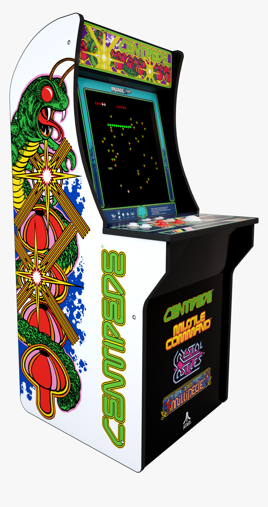 Centipede Arcade Cabinet"
 Class="lazyload Lazyload - Centipede Arcade Machine Arcade1up, HD Png Download, Free Download