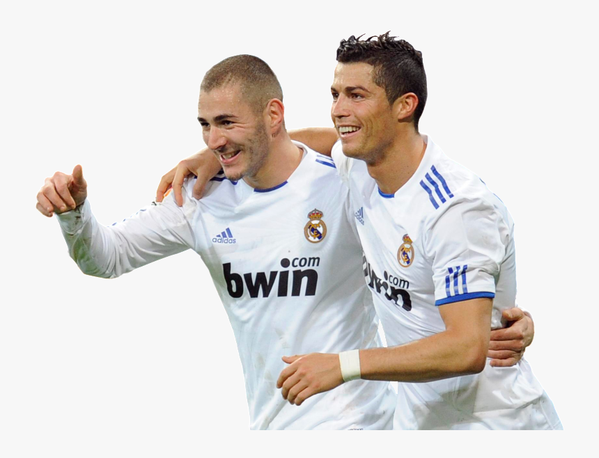 Cristiano Ronaldo Dan Karim Benzema, HD Png Download, Free Download