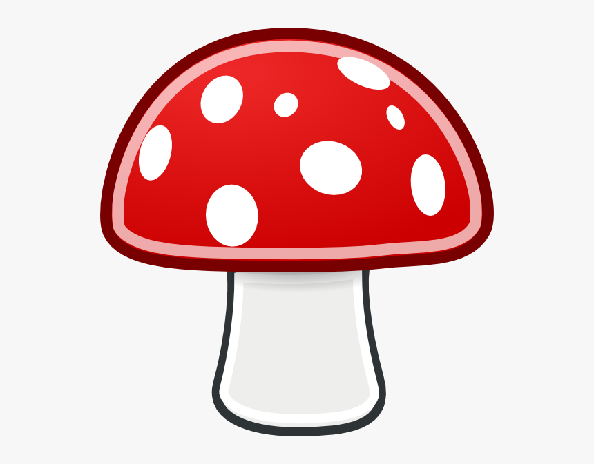 Png Library Clip Art At Clker - Mushroom Clipart, Transparent Png, Free Download