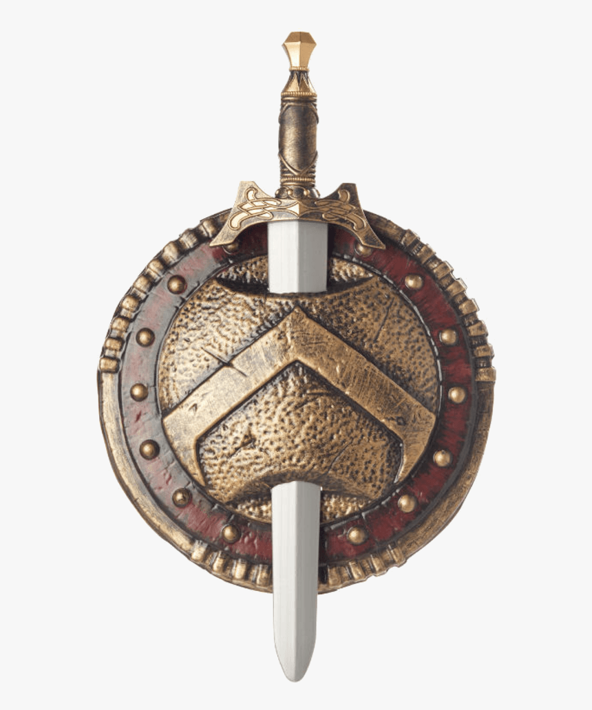 Transparent Shield Sword Png - Athena Sword And Shield, Png Download, Free Download