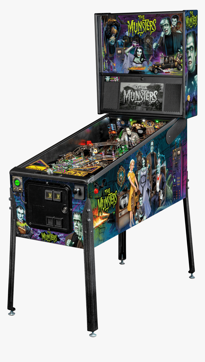 Munsters Pinball Machine, HD Png Download, Free Download