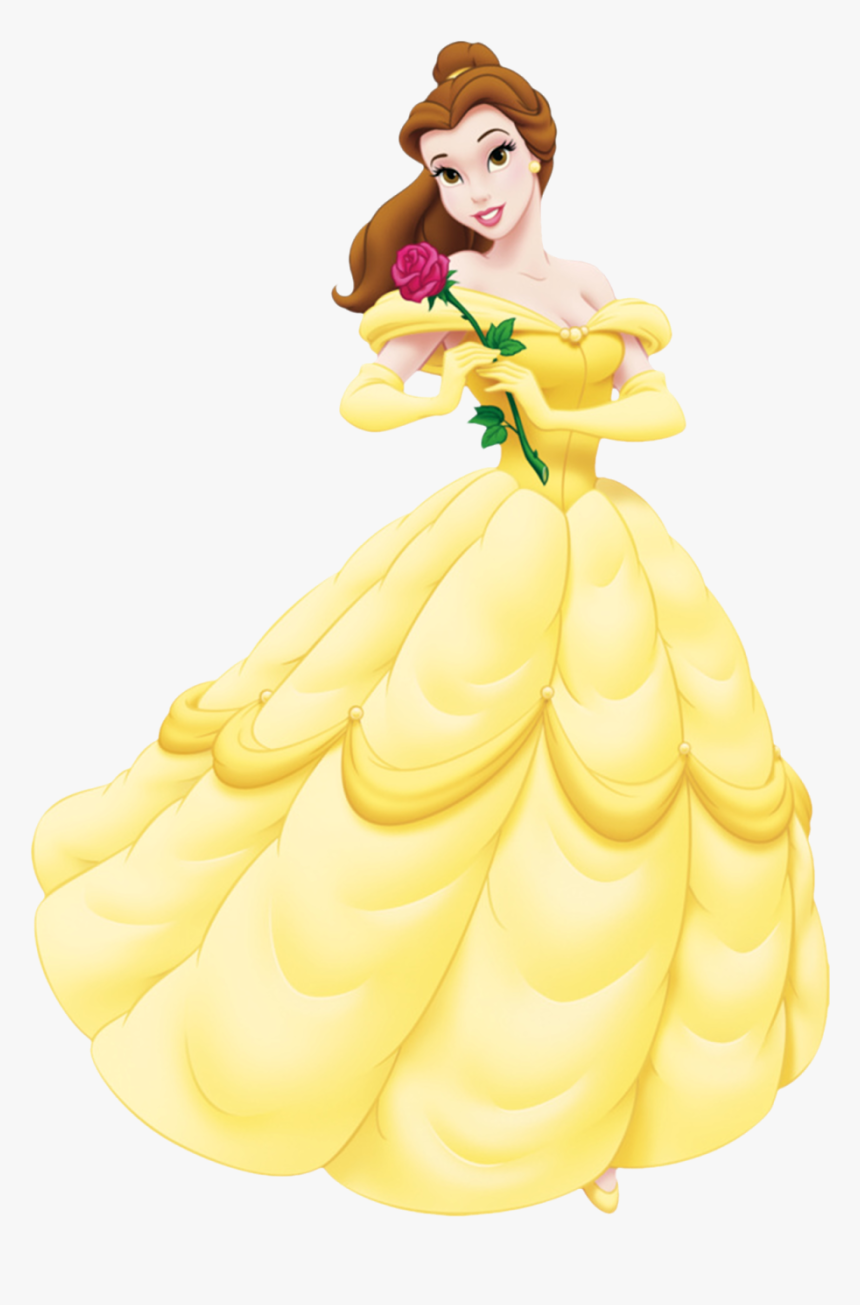 Belle Png Pic - Disney Belle In Yellow Dress, Transparent Png, Free Download
