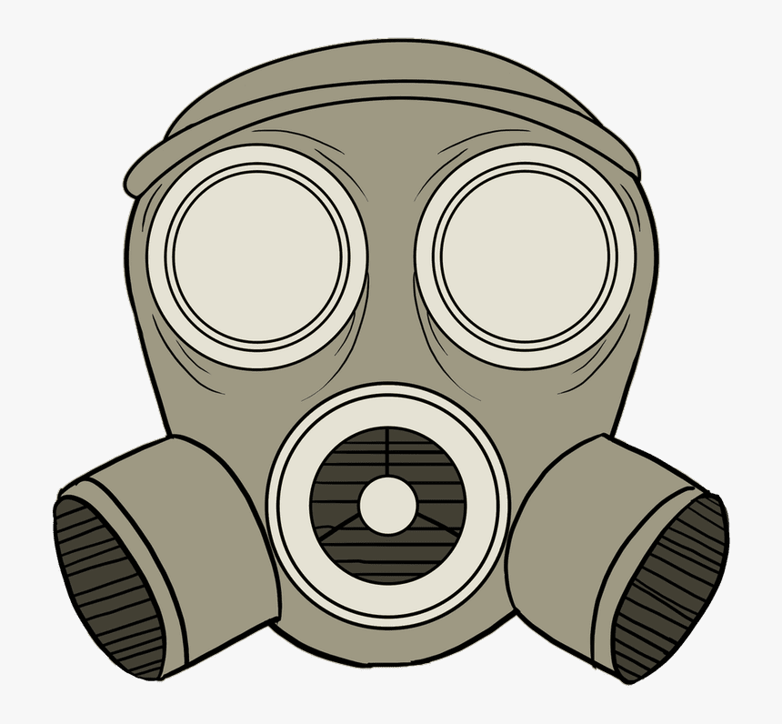 Draw A Gas Mask, HD Png Download, Free Download