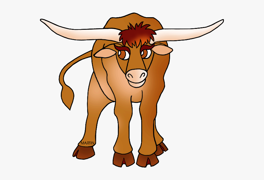 United States Clip Art By Phillip Martin, Texas State - Texas State Mammal Large, HD Png Download, Free Download