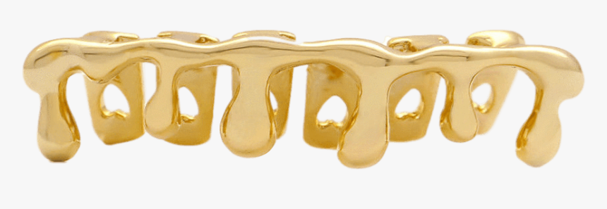 Custom Fit Gold Teeth Grills - Grillz Honey, HD Png Download, Free Download