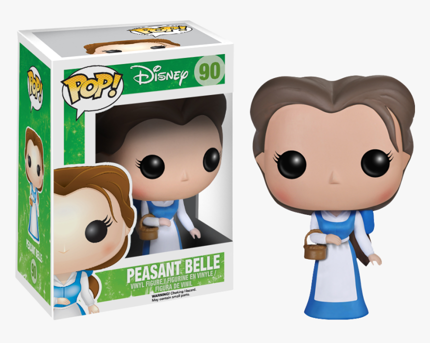 Bellepeasantpop - Funko Pop Vinyls Disney, HD Png Download, Free Download