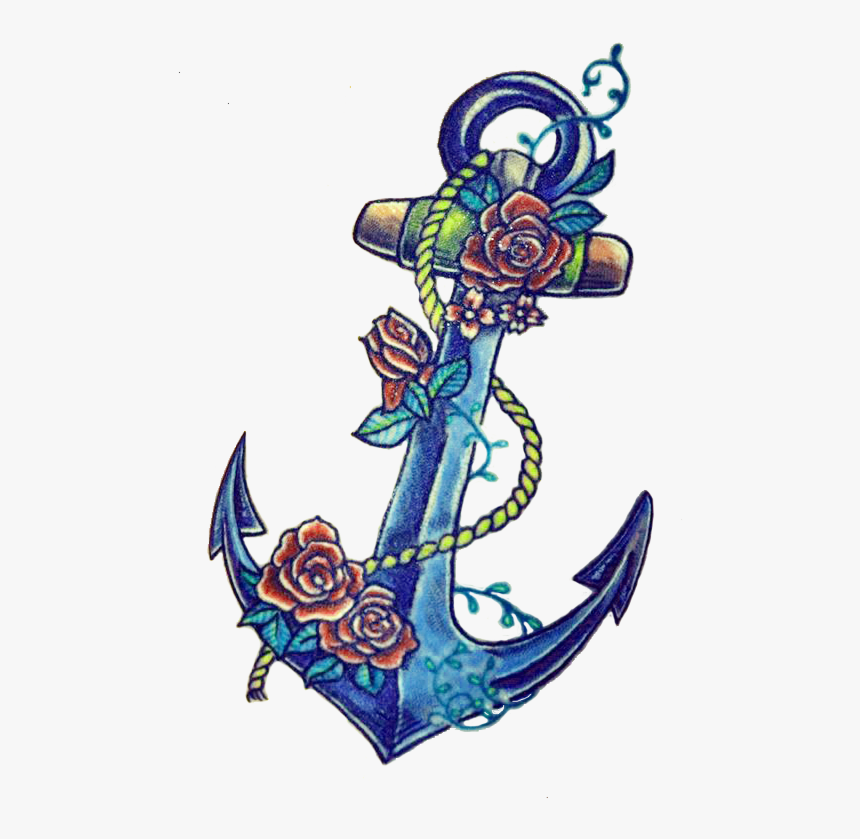 Tattoo Ancora Png, Transparent Png - kindpng