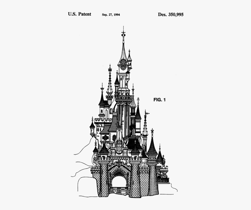 Disney Castle Blueprint, HD Png Download, Free Download