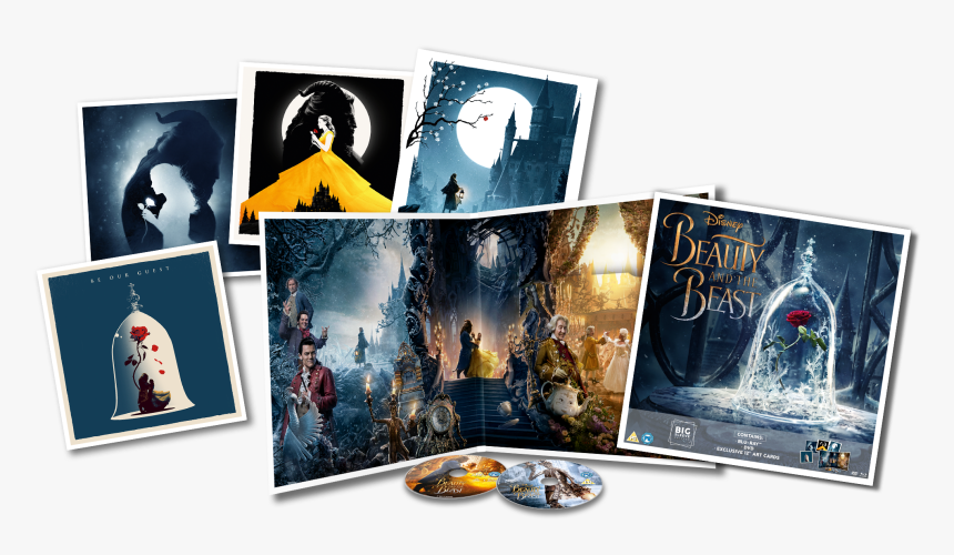 Tesco Partners With Disney To Launch Dvds And Blu-ray - Beauty And The Beast L A Big Sleeve, HD Png Download, Free Download