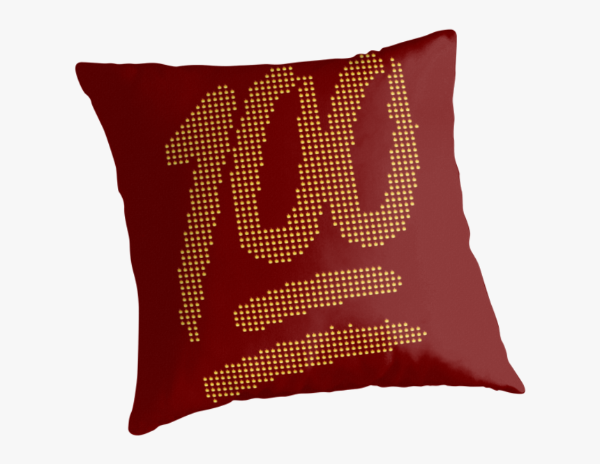100 Emoji Flame Collage - Cushion, HD Png Download, Free Download