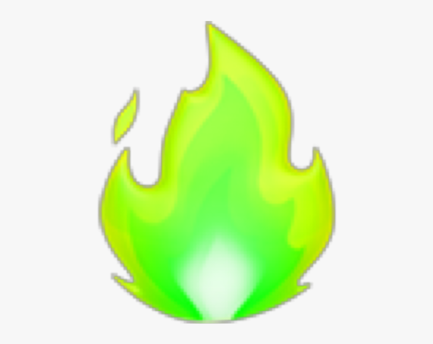 #fire #fuego #green #verde #emoji #freetoedit - Emoji Fuego Verde, HD Png Download, Free Download