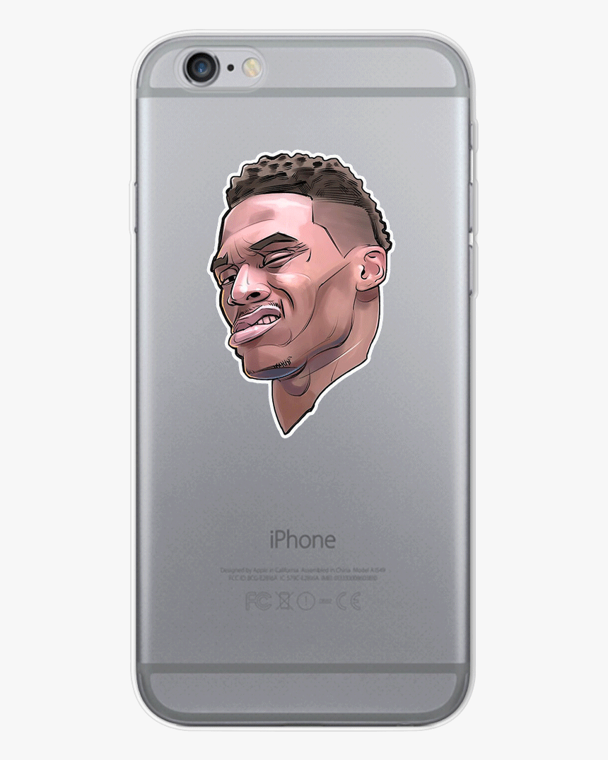Russell Westbrook Meme Iphone Case - Cartoon, HD Png Download, Free Download