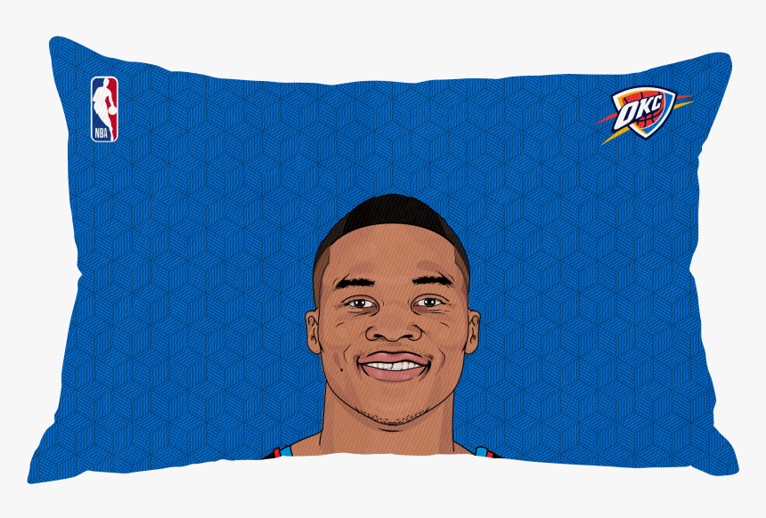 Russell Westbrook Pillow Case Face , Png Download - Cushion, Transparent Png, Free Download