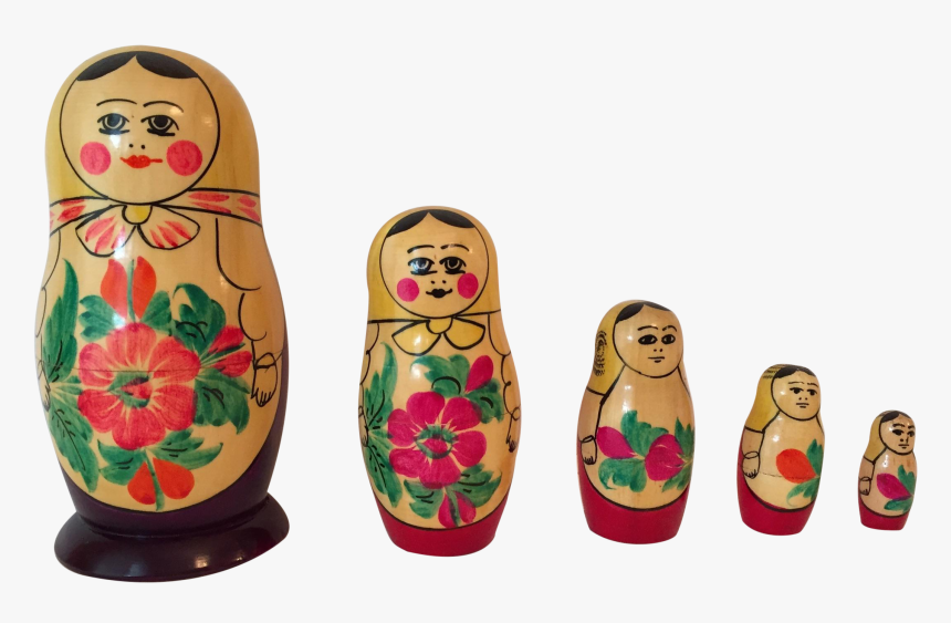 Matryoshka Doll Png - Russian Nesting Dolls Png, Transparent Png, Free Download