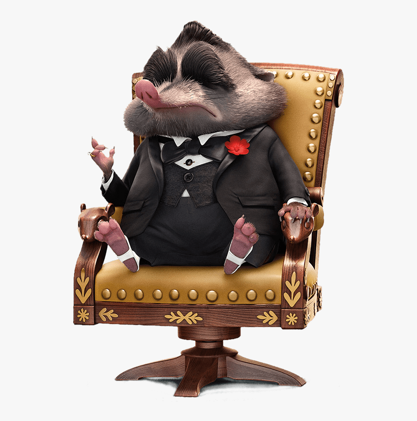 Big In His Chair - Mr Big Zootopia, HD Png Download, Free Download